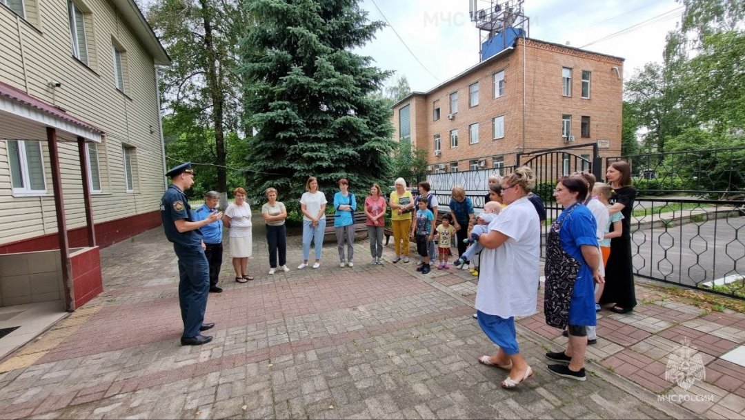 Тренировки по эвакуации проведены в Шатуре